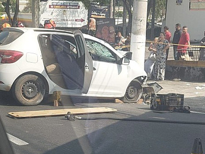 Grave acidente em Alphaville deixa três vítimas fatais