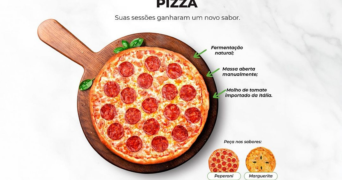 Cinépolis passa a oferecer pizza com fermentação natural no cardápio