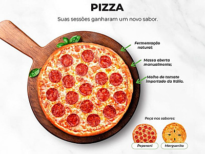Cinépolis passa a oferecer pizza com fermentação natural no cardápio