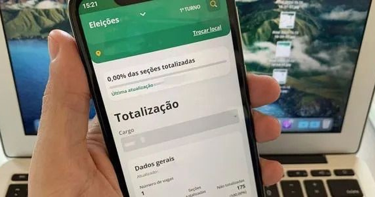 A partir das 17h será possível acompanhar a contagem dos votos em tempo real