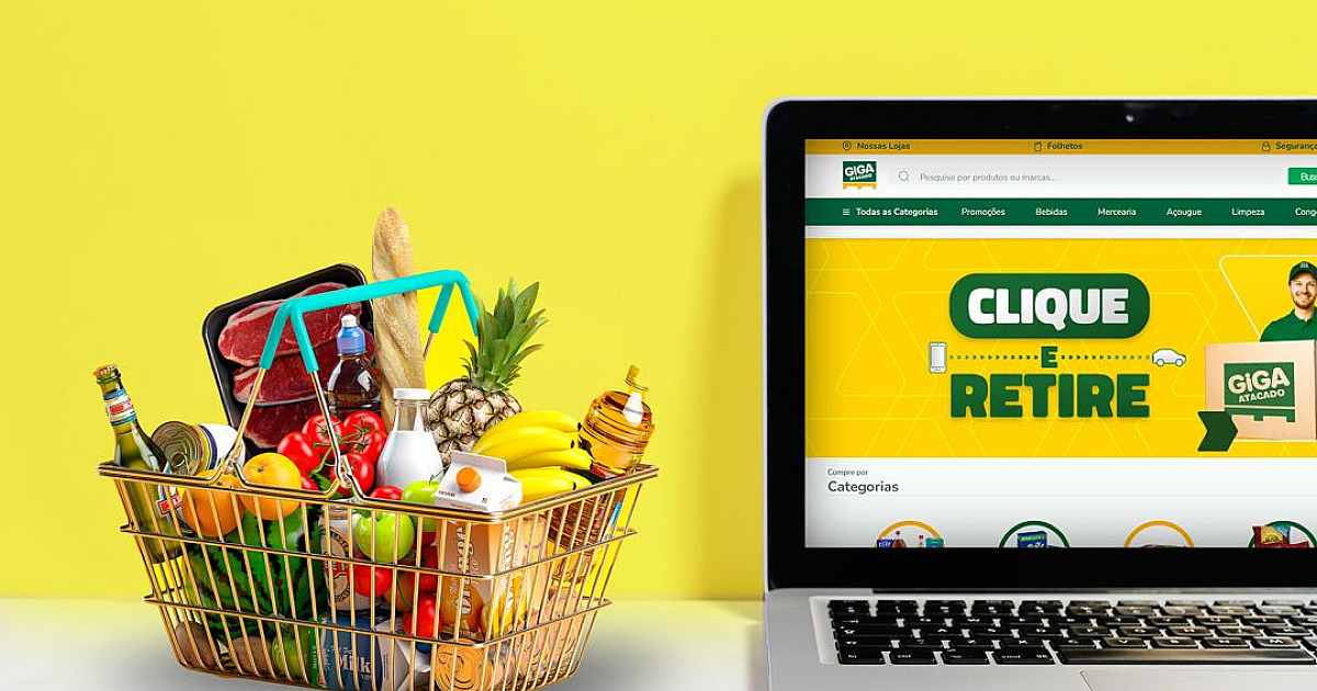 Giga Atacado lança e-commerce  na região de Alphaville