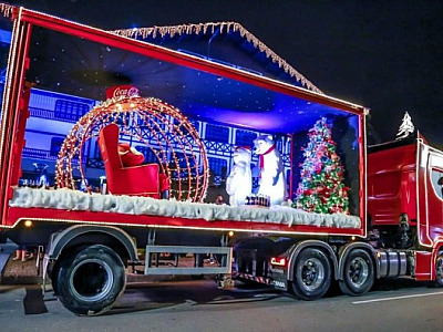 Coca-Cola lança carreata de Natal em realidade aumentada