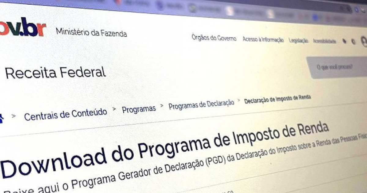 Para tentar receber restituição do IR no primeiro lote, contribuinte deve fazer a declaração até est