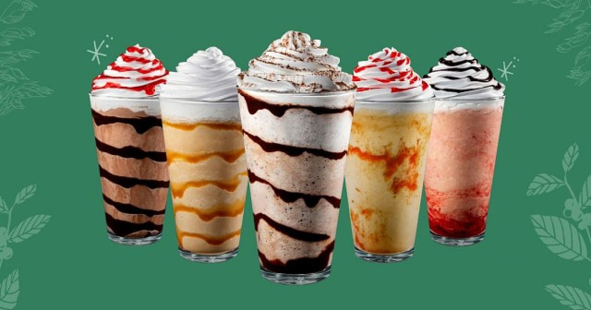 Starbucks celebra 15 anos com novos sabores de Frappuccino