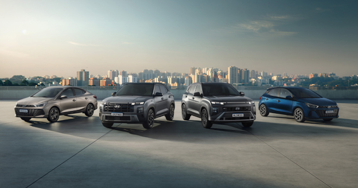 HB20 e CRETA ganham conectividade Bluelink em todas as configurações da linha 2025/26