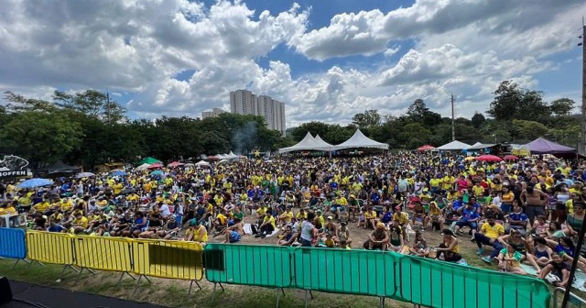 Evento Copa no Parque exibe jogos da semifinal e final da Copa do Mundo do Catar