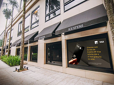 Em parceria com o Iguatemi Alphaville, clientes do Cartão XP terão 1ª hora de valet gratuita