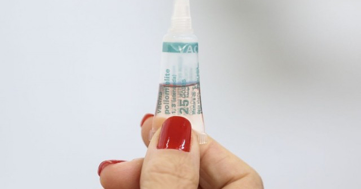 Campanha de Vacinação contra a Poliomielite começa na segunda (27)