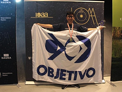 Morador de Barueri conquista medalha de ouro na Olimpíada Internacional de Astronomia e Astrofísica