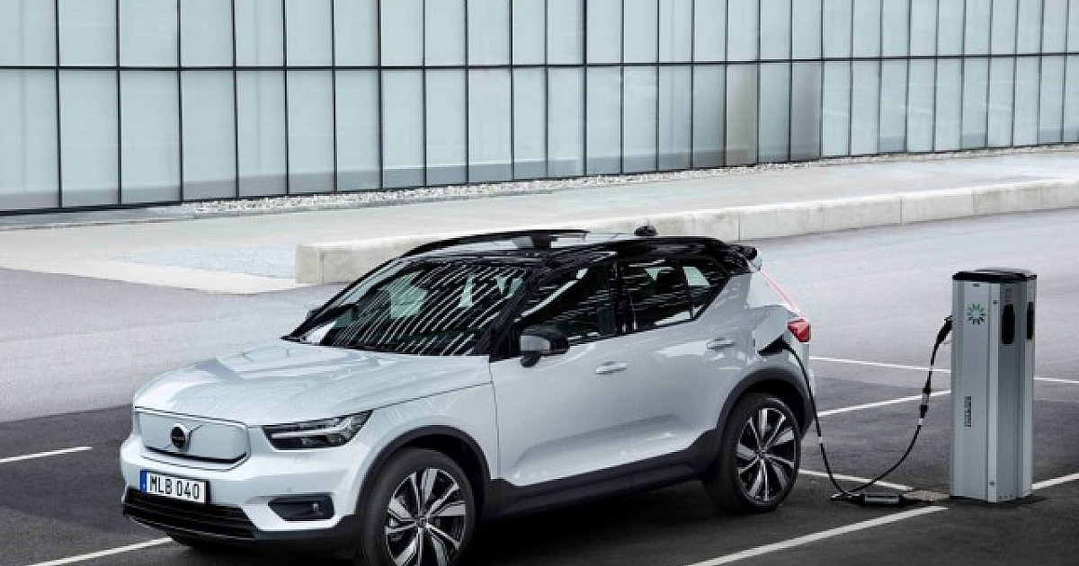 Volvo Car Brasil lidera em vendas de carros elétricos no País