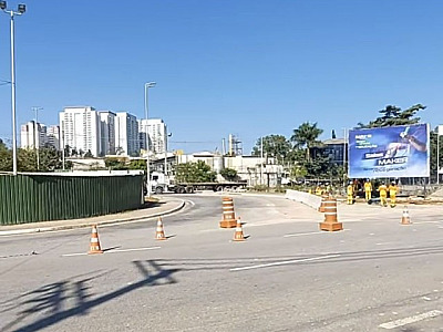 Retorno na Av. Guilherme Perereca Guglielmo ficará fechado nesta terça-feira (20)