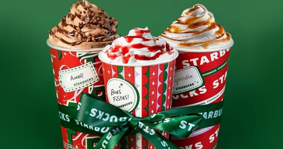 Starbucks anuncia novidades especiais para o Natal
