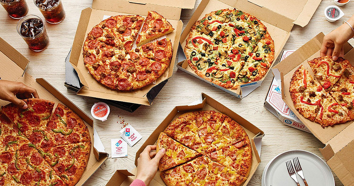 Domino’s oferece um ano de pizza grátis em campanha sobre a quarentena
