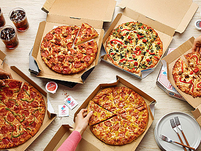 Domino’s oferece um ano de pizza grátis em campanha sobre a quarentena