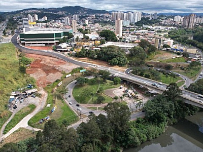 Novo acesso da Av. Café do Ponto à ponte em Alphaville será aberto
até segunda (20)