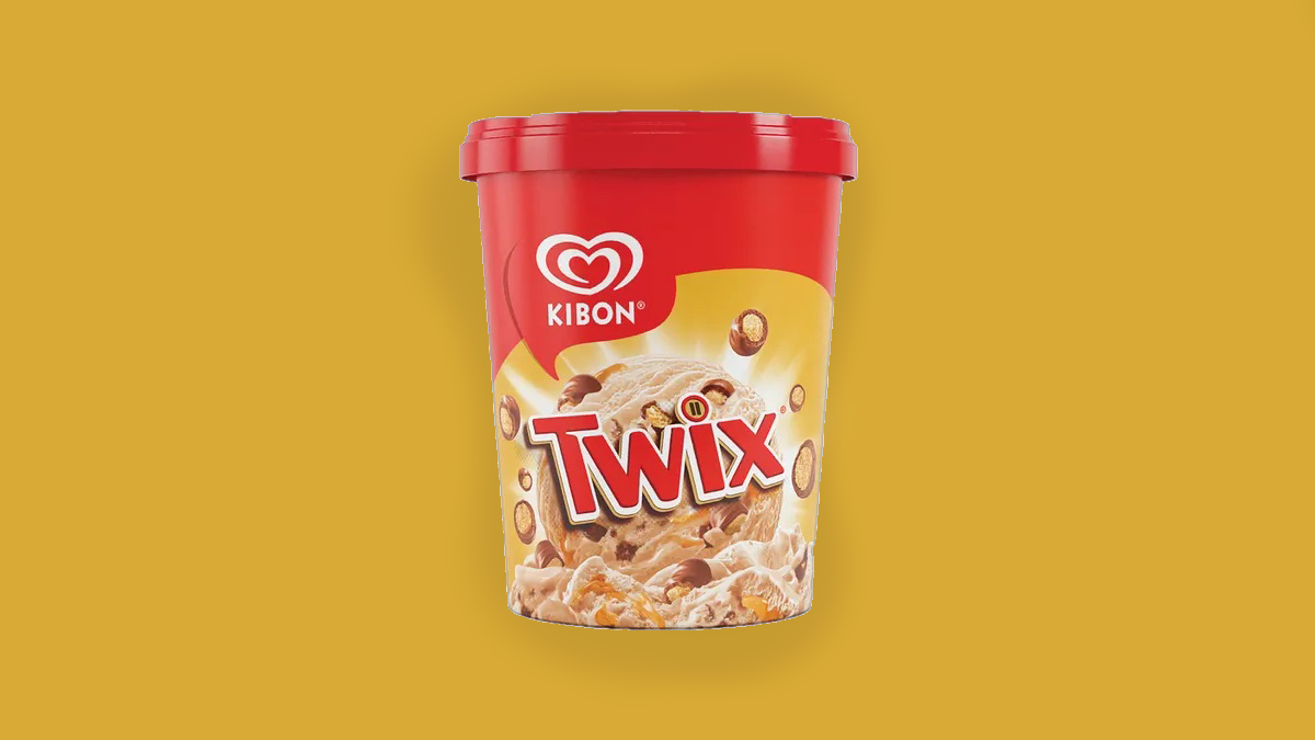 Kibon lança sorvete sabor Twix