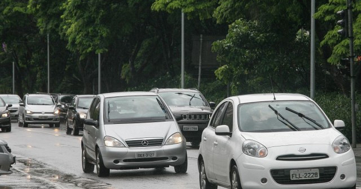 Durante os temporais, Barueri anotou sete acidentes de trânsito