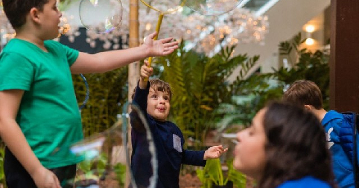 Alpha Square Mall traz programação gratuita para as crianças aos sábados