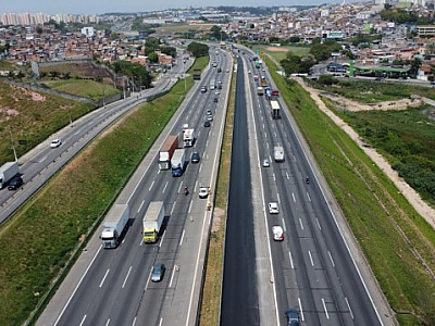 Obra da faixa adicional do Rodoanel Mário Covas está em fase final