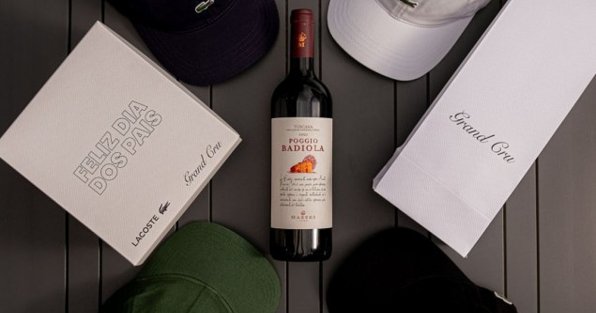 Grand Cru e Lacoste lançam parceria inédita para o Dia dos Pais