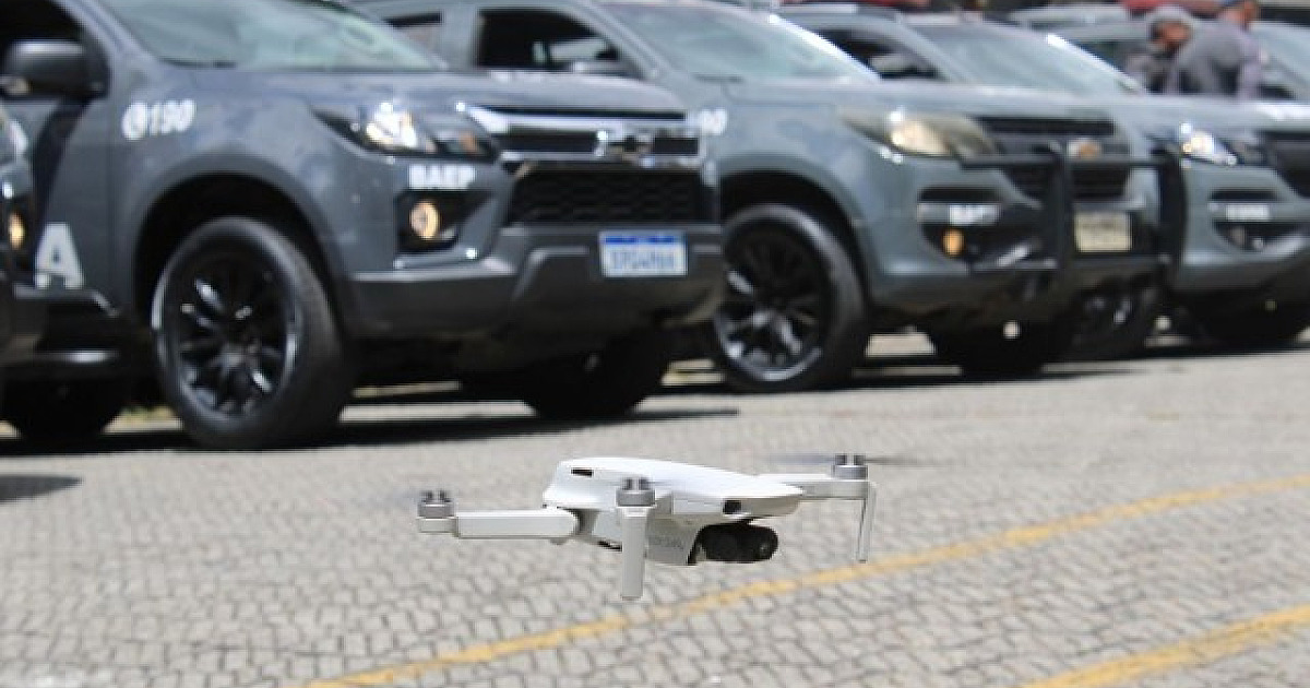 PM deflagra maior operação com uso de drones no Estado de São Paulo