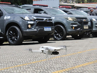PM deflagra maior operação com uso de drones no Estado de São Paulo