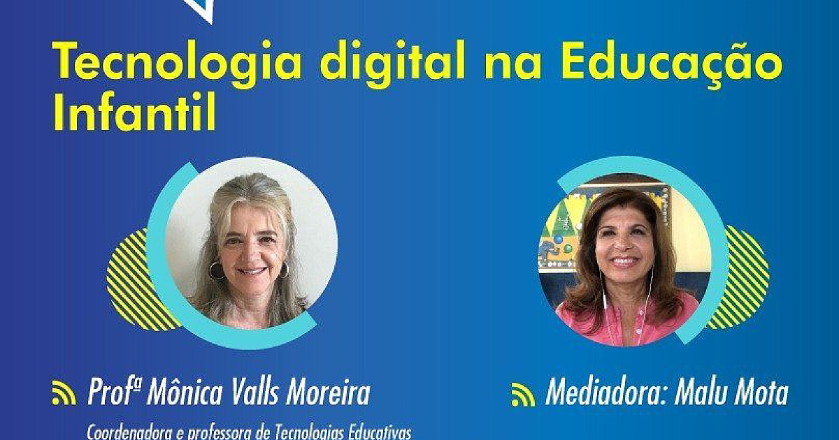 Objetivo promove live sobre a tecnologia digital na Educação Infantil