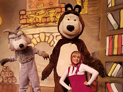 Espetáculo "Masha e o Urso" acontece neste domingo (4) em Barueri