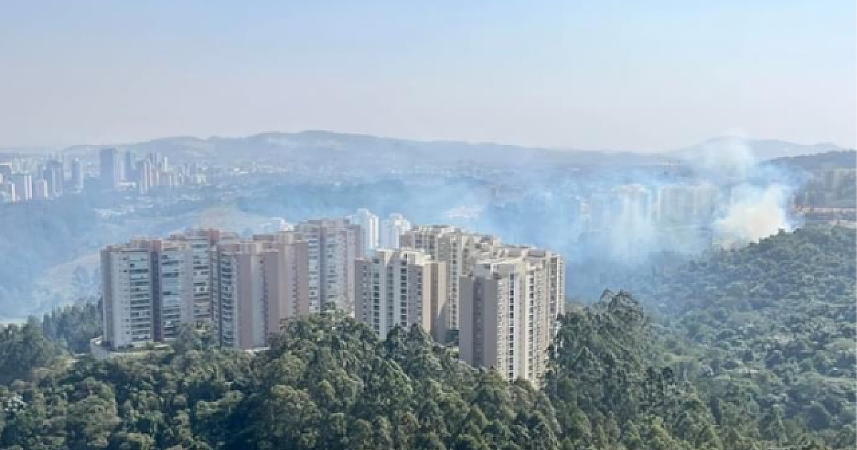 Número de incêndios florestais chega a 169 em Barueri e Santana de Parnaíba
