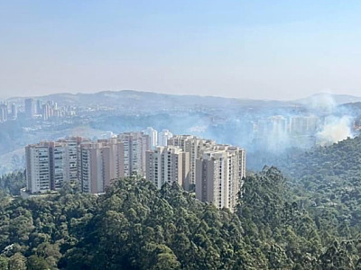 Número de incêndios florestais chega a 169 em Barueri e Santana de Parnaíba