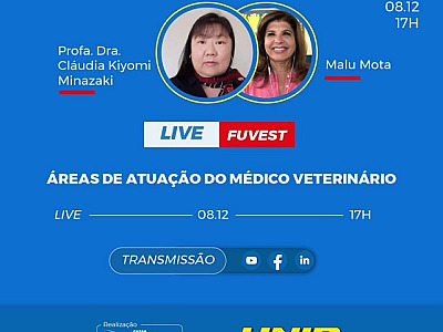 UNIP promove live sobre Medicina Veterinária