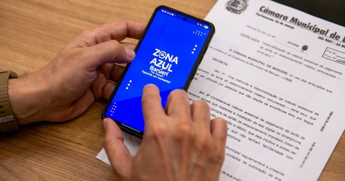 Zona Azul de Barueri passa a ter opção para pagamentos em papel ou totens