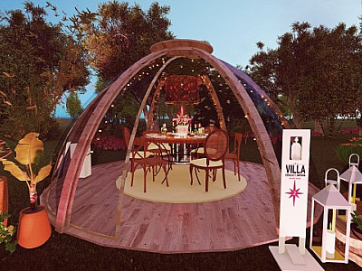 Stella Artois promove festival gastronômico em domos privativos