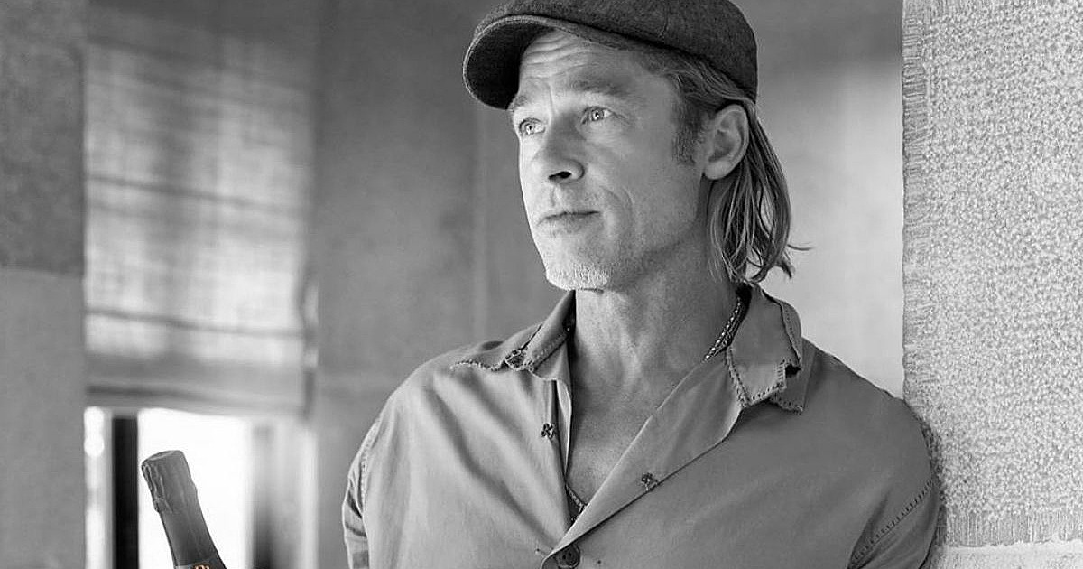 Brad Pitt lança sua própria marca de champanhe