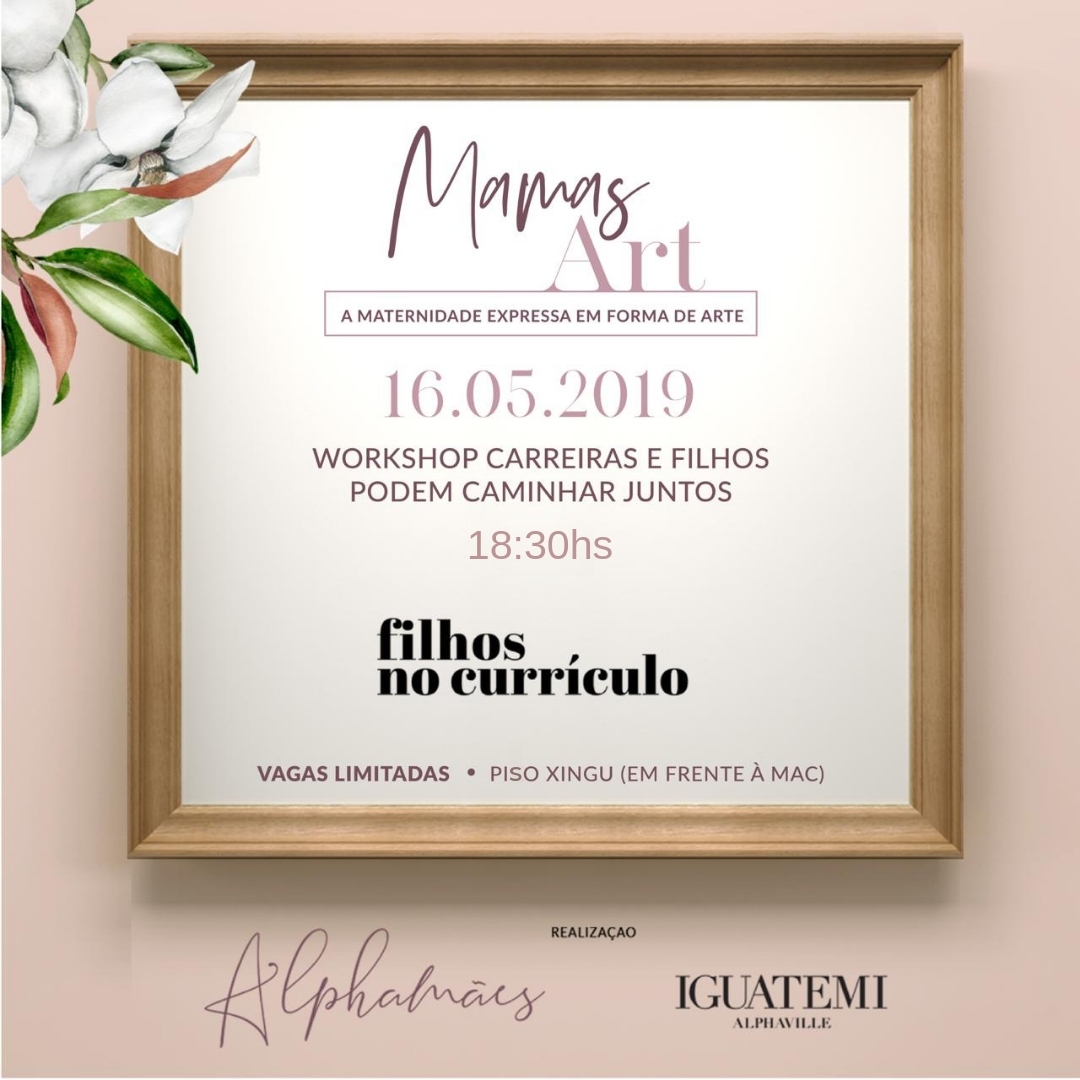 Iguatemi Alphaville recebe workshop sobre como conciliar filhos e carreira