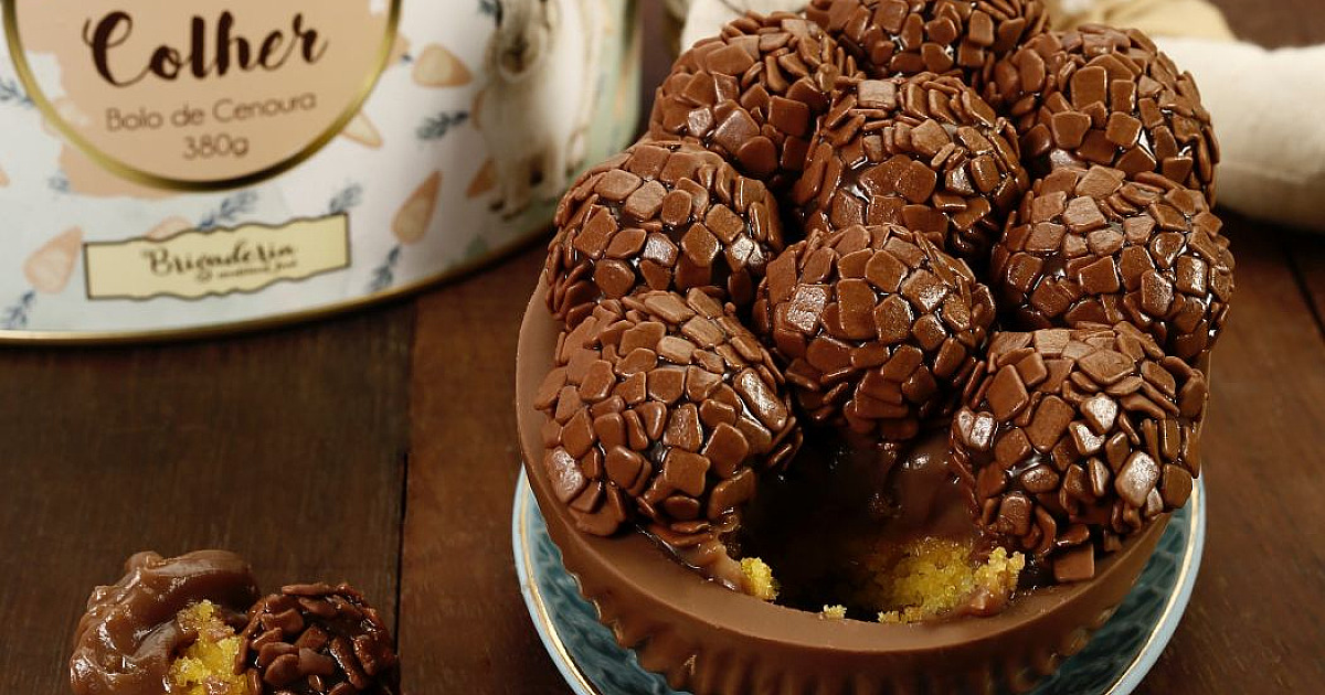 Brigaderia traz mais de 20 opções de produtos especiais para a Páscoa