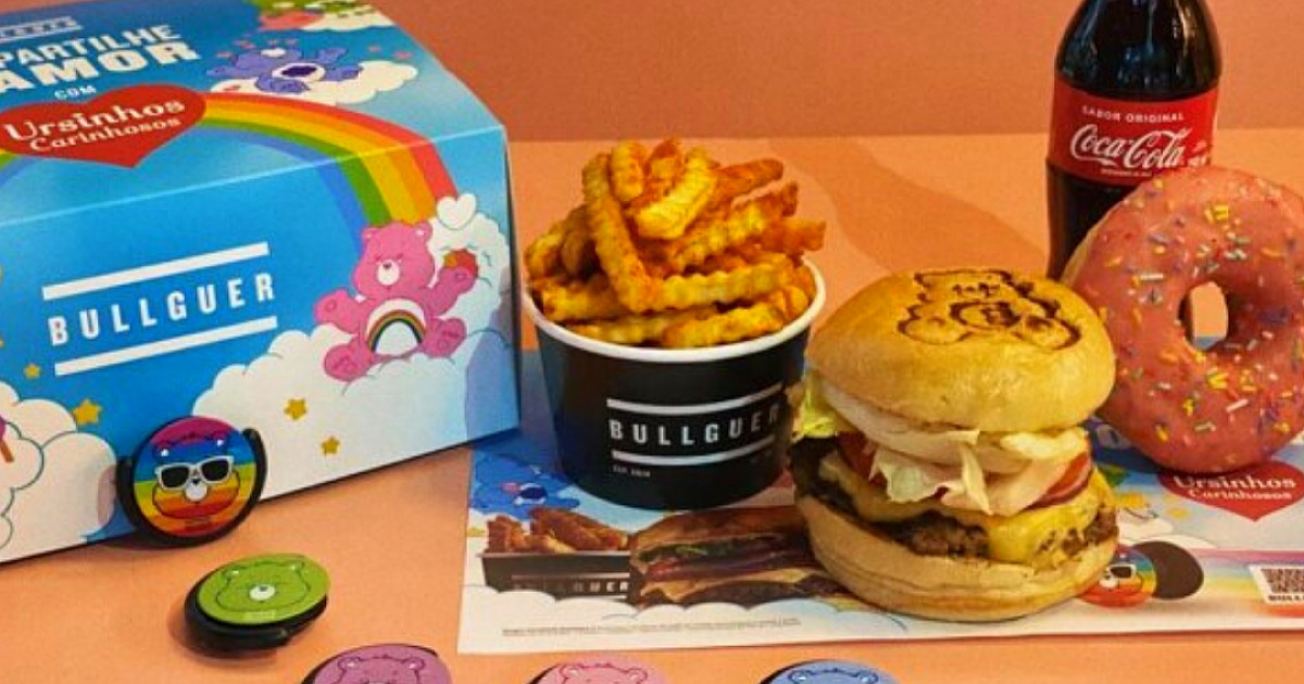 Bullguer lança combo especial em parceria com Ursinhos Carinhosos