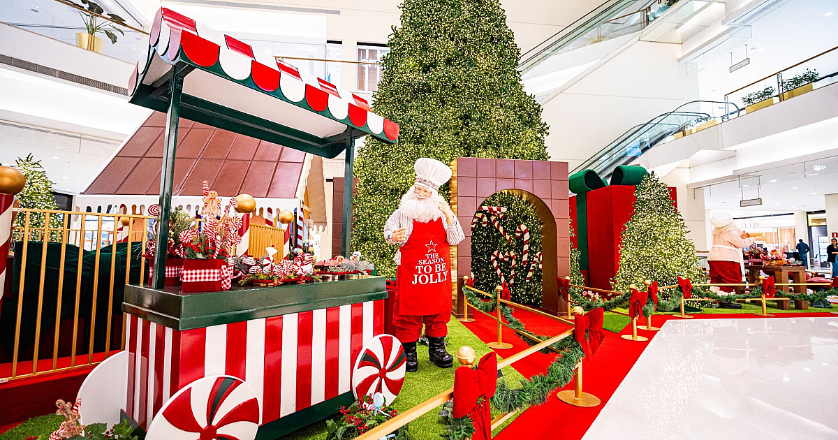 A árvore principal do Iguatemi Alphaville está localizada no Piso Xingu