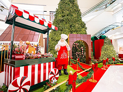 Shoppings da região encantam com produções e programações especiais para a temporada natalina