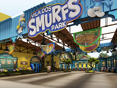 Parque 'Vila dos Smurfs' será inaugurado em São Paulo no mês setembro