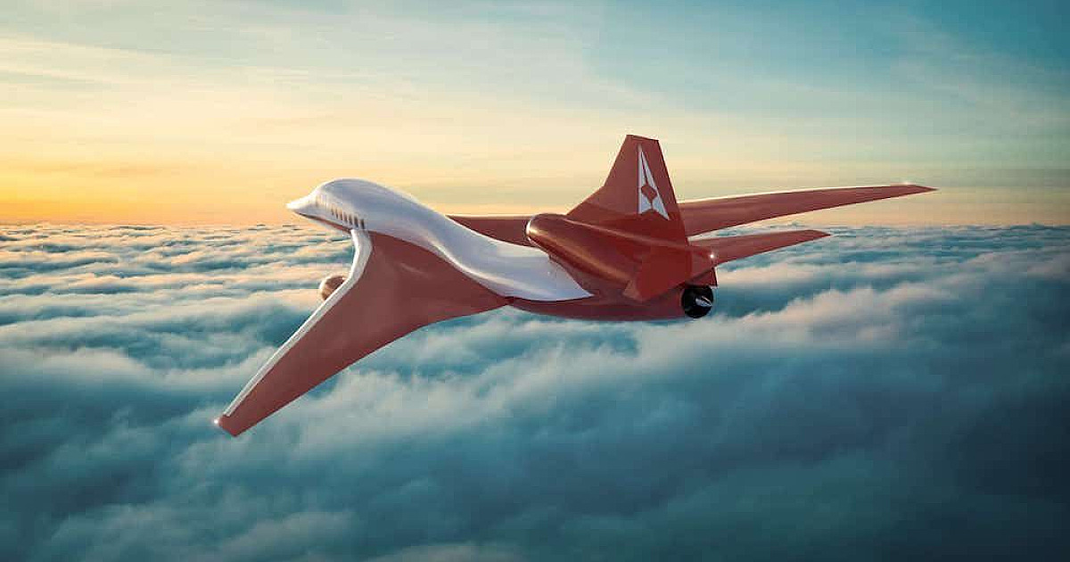 Empresa projeta avião supersônico que poderá viajar de São Paulo até Paris em duas horas