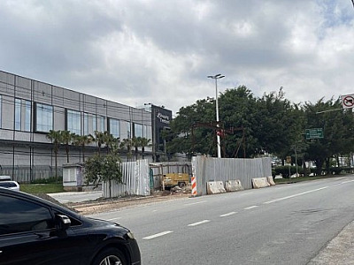 Obra do túnel para canalização e drenagem da água da chuva no Tamboré está 60% concluída