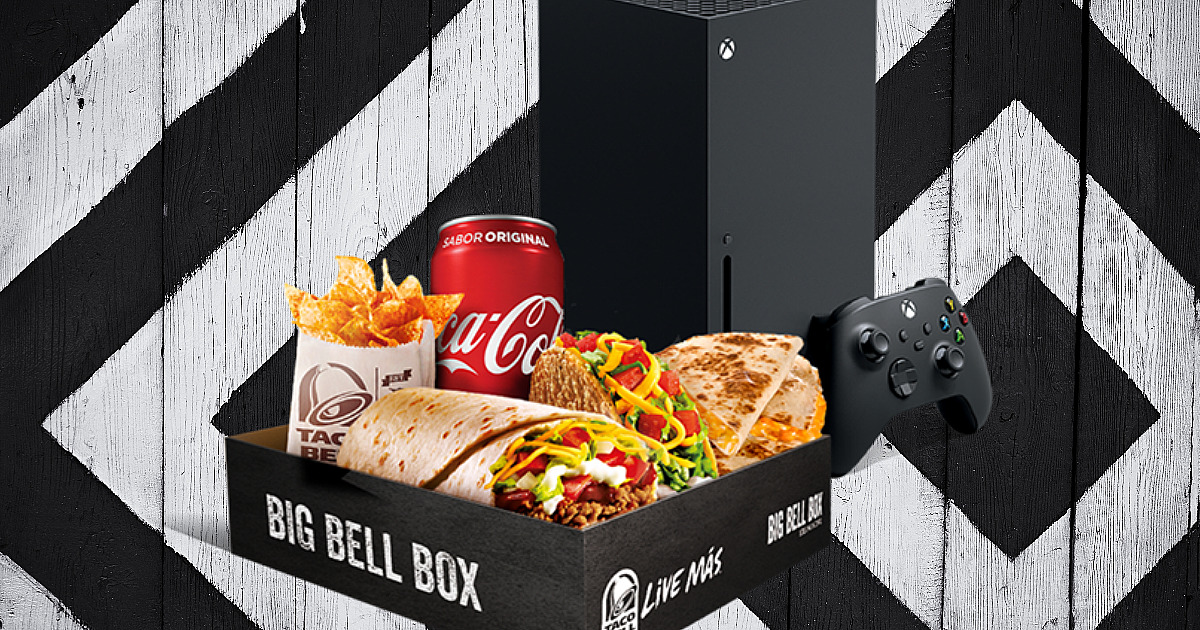 Em parceria inédita, Taco Bell irá sortear consoles de Xbox Series X