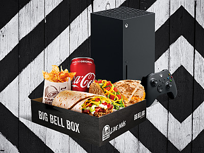 Em parceria inédita, Taco Bell irá sortear consoles de Xbox Series X