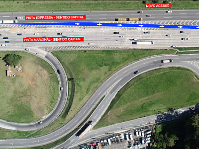 CCR ViaOeste conclui inversão de acesso na Castello Branco em Barueri