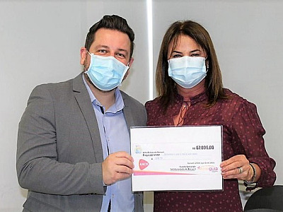 Barueri entrega mais de R$ 67 mil para a AACD