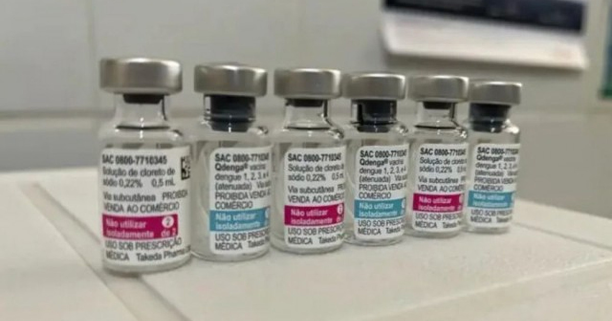 Brasil recebe a primeira remessa da vacina contra dengue