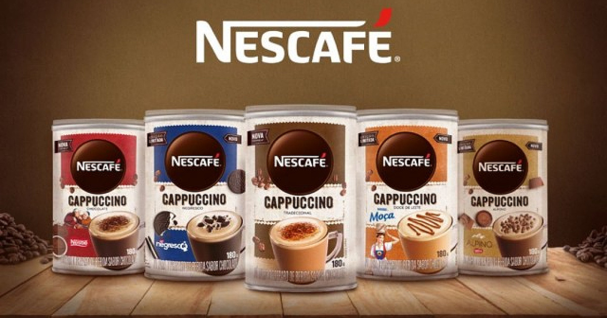 Nescafé aposta em linha de Cappuccino em parceria com a Nestlé