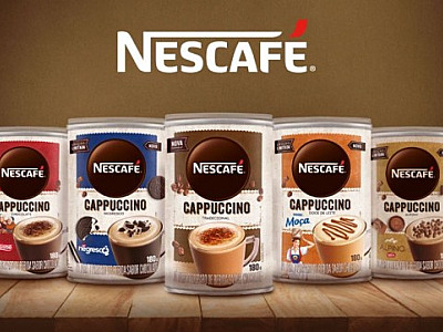 Nescafé aposta em linha de Cappuccino em parceria com a Nestlé