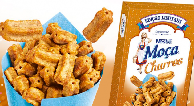 Nestlé lança cereal com sabor e formato de churros